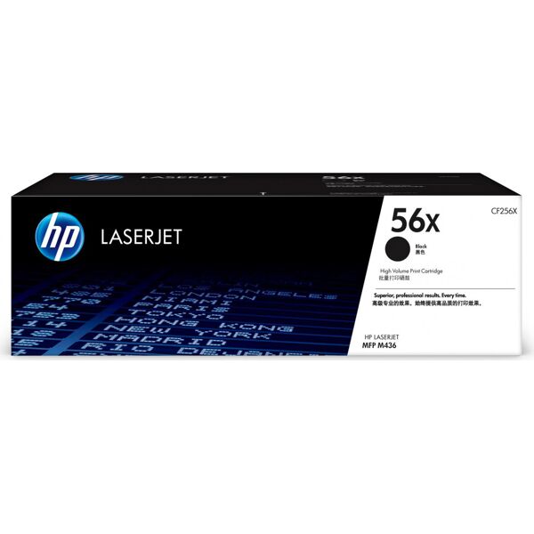 hp cf256x toner originale laser colore nero compatibile con laserjet mfp m436 series - cf256x