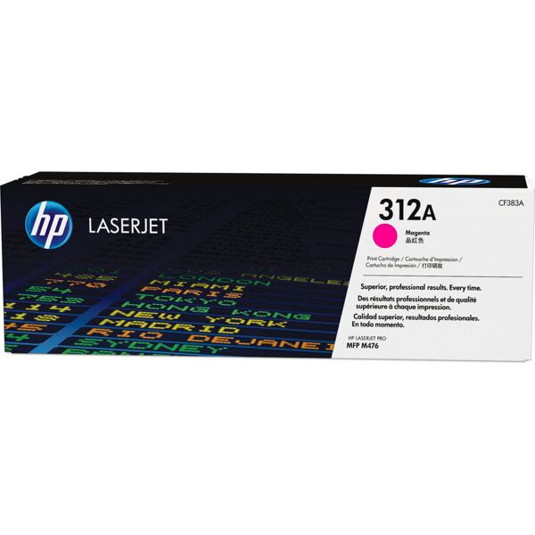 hp cf383a toner originale laser colore magenta compatibile con color laserjet pro m476 - cf383a