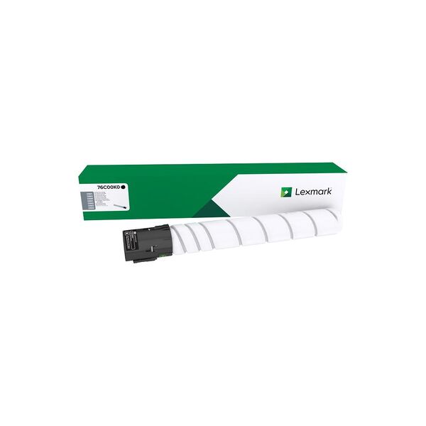 lexmark 76c00k0 toner originale originale nero 1 pezzo - 76c00k0