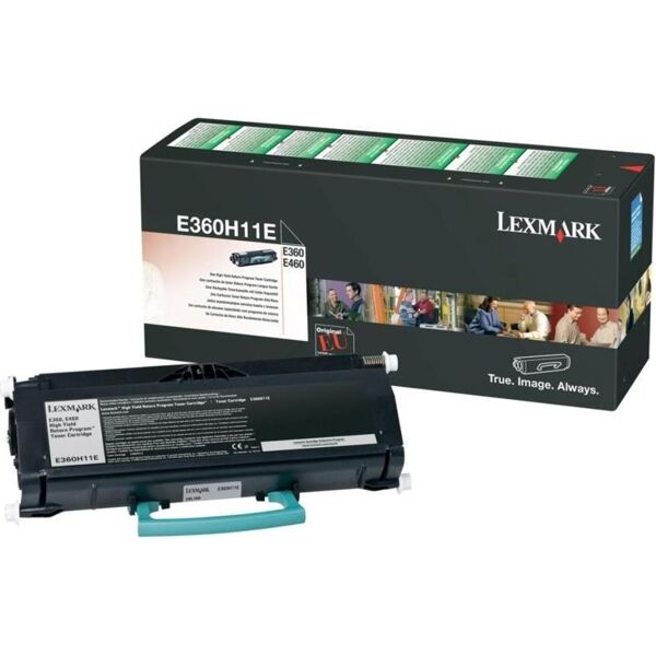 lexmark e360h11e toner laser r.p.alta resa 9k e360 - e360h11e