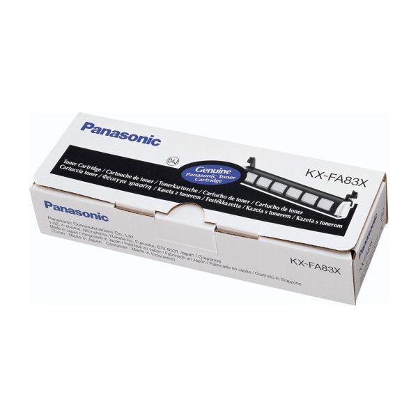 panasonic kx-fa83x cartuccia toner originale nero - kx-fa83x