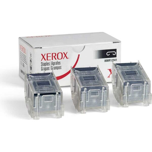 xerox 008r12941 confezione graffette 3x5000 ricaric - 008r12941