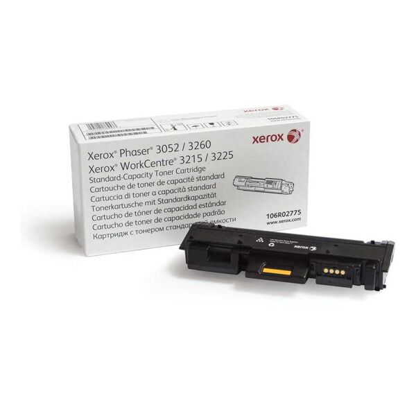 xerox 106r02775 toner originale laser colore nero compatibile con 3260v_dni / 3225v_dni - 106r02775