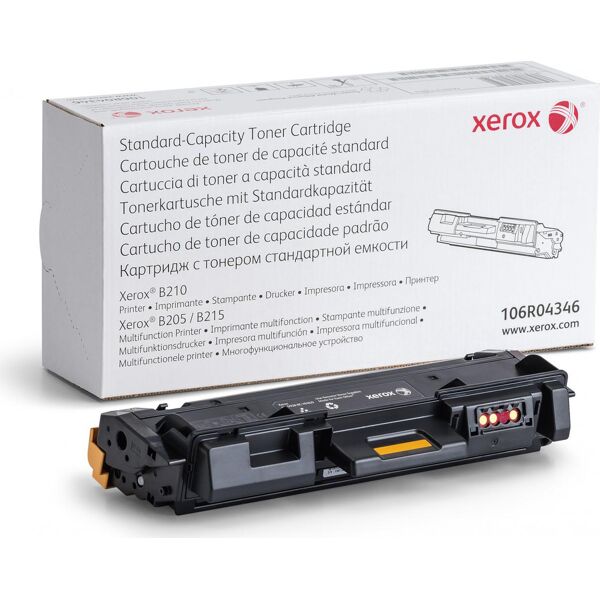 106r04346 cartuccia toner nero per stampanti xerox b215, xerox b210, xerox b205 - 106r04346