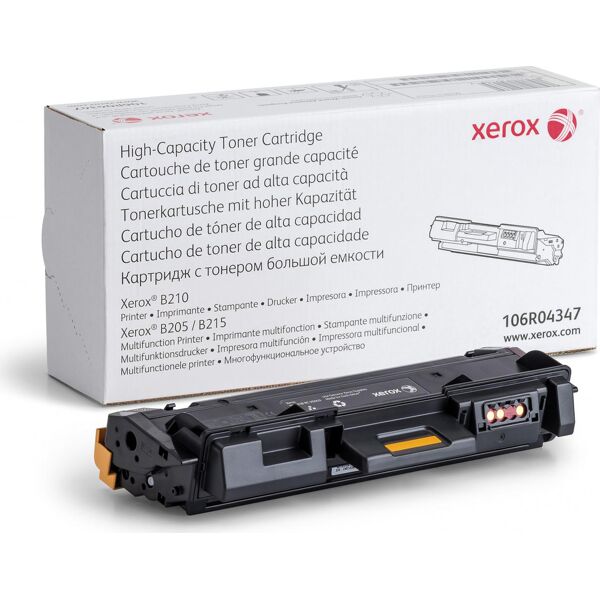 106r04347 cartuccia toner nero per stampanti xerox b215, xerox b210, xerox b205 - 106r04347