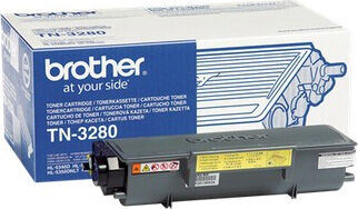 tn3280 toner originale nero per stampanti brother dcp-8070d / hl-5340dl / hl-5370dw / mfc-8380dn 8000 pagine - tn3280