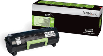 lexmark 50f2000 toner originale laser colore nero compatibile con ms610de, ms610dn, ms510dn, ms410dn, ms310dn - 50f2000