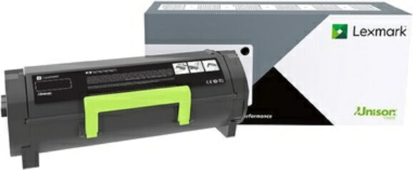 lexmark 56f2x0e toner originale laser colore nero compatibile con ms421dn, ms521dn, ms621dn, ms622de - 56f2x0e