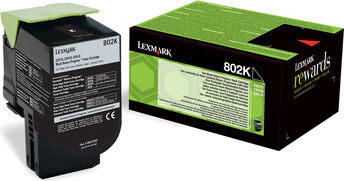 lexmark 80c20k0 toner originale 802k originale nero 1 pezzo - 80c20k0