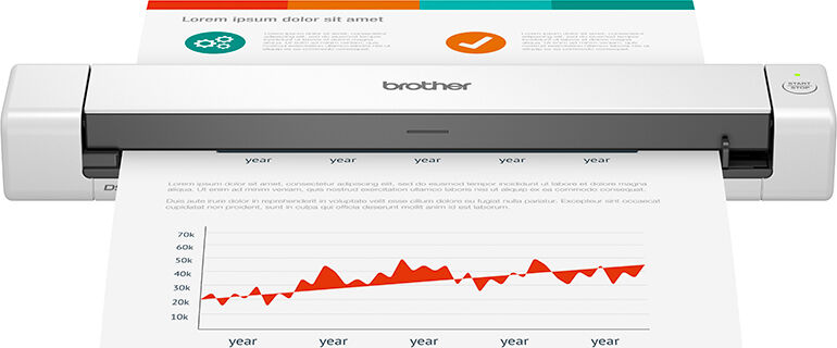 brother ds640tj1 scanner portatile ds-640 - ds640tj1