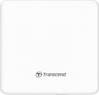 transcend ts8xdvds-w masterizzatore esterno slim dvd±r/rw usb 2.0 colore bianco - ts8xdvds-w