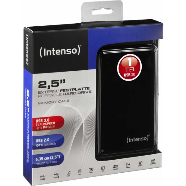 intenso 6021560 hard disk esterno 1024 gb 2.5 5400 giri/m usb tipo a - 6021560