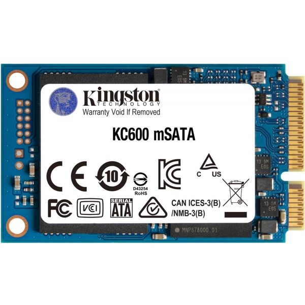 kingston skc600ms/1024g ssd interno 1 tb msata serial ata iii - skc600ms/1024g