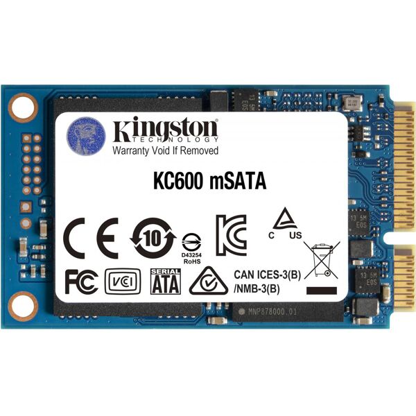 kingston skc600ms/256g ssd interno 256 gb ssd serial ata iii 3d tcl - skc600ms/256g kc600