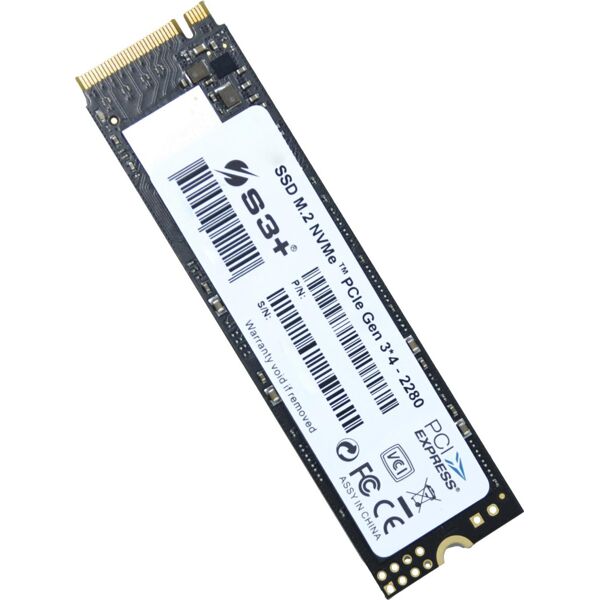 s3+ s3ssdd480 ssd 480 gb tlc m.2 pci express 3.0 per pc/pc portatile - s3ssdd480