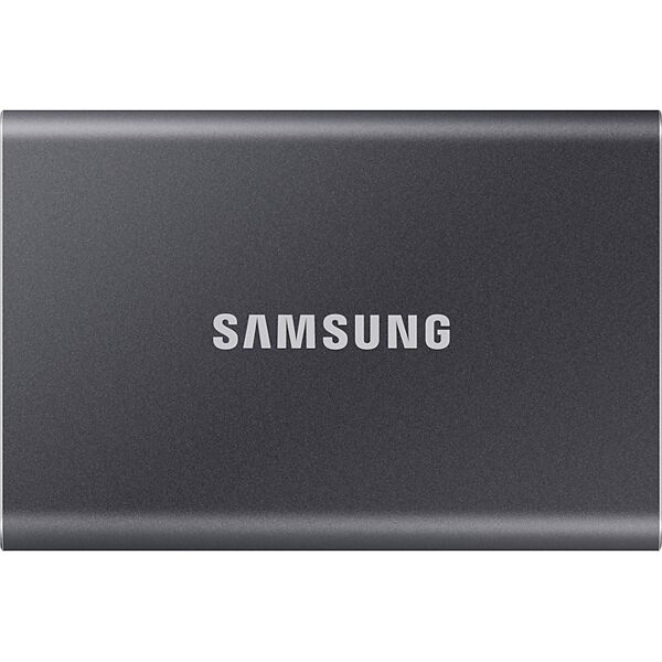 samsung mu-pc2t0t/ww sdd esterno 2 tb usb 3.1 gen 2 colore grigio - mu-pc2t0t/ww t7