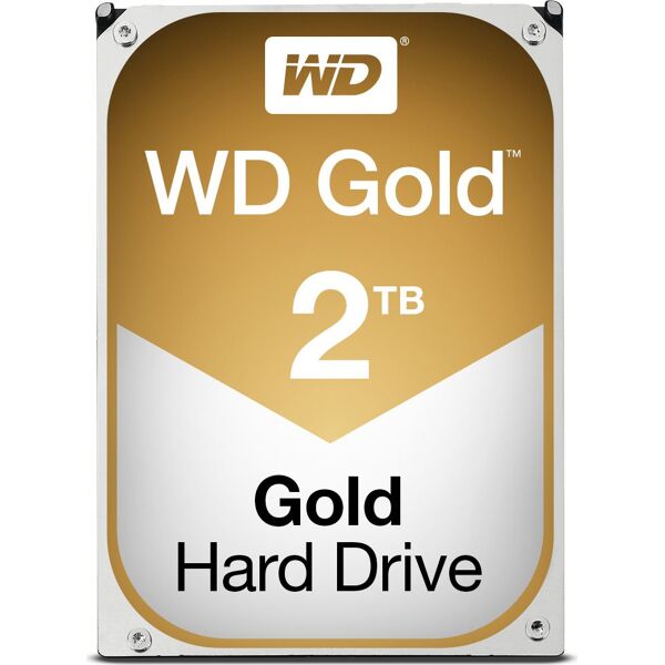 western digital wd2005fbyz hard disk interno hdd 3.5 2 tb (2000 gb) serial ata iii ideale per server / worstations - wd2005fbyz gold