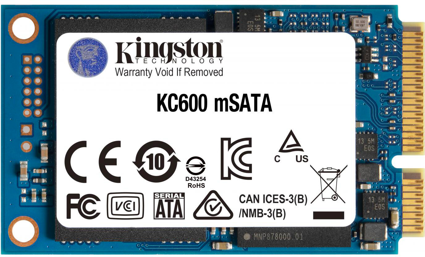 kingston skc600ms/1024g ssd interno 1 tb msata serial ata iii - skc600ms/1024g