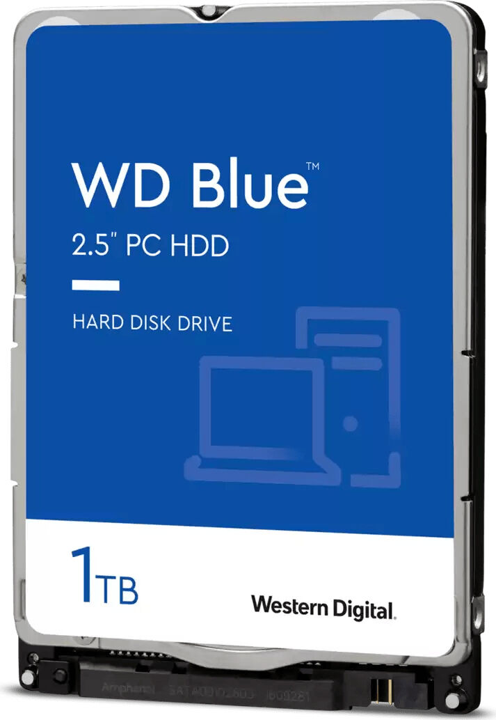 western digital wd10spzx hard disk interno 1 tb 2.5 5400 rpm sata iii - wd10spzx blu