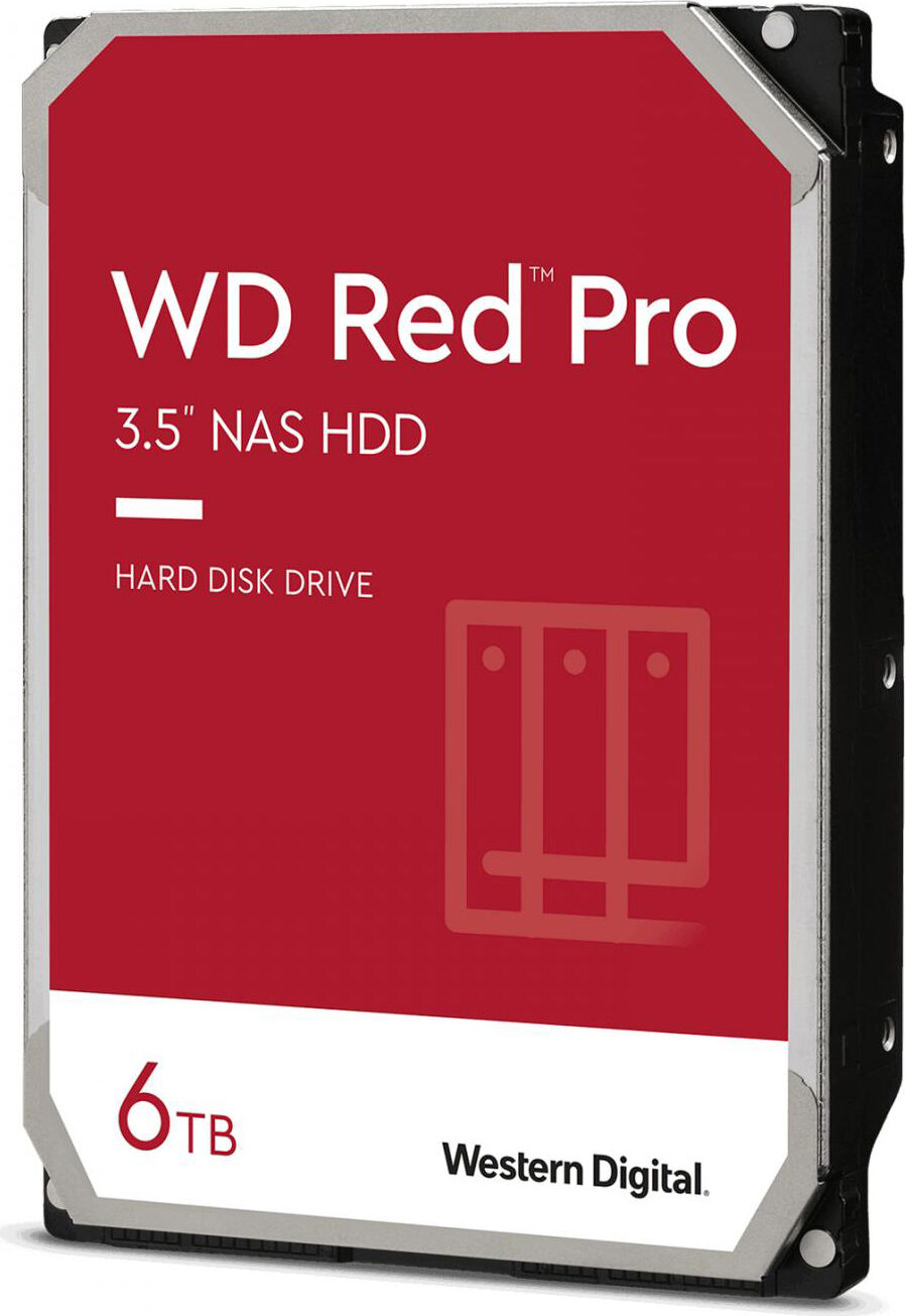 western digital wd6003ffbx hard disk interno 6 tb 3.5 7200 rpm sata iii - wd6003ffbx red pro 6 tb