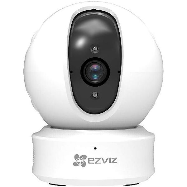 ezviz 303100595 telecamera videosorveglianza ip camera wifi full hd rotante motorizzata funzione motiontracking visione a 340° audio bidirezionale - 303100595 c6c 1080p c6c plus