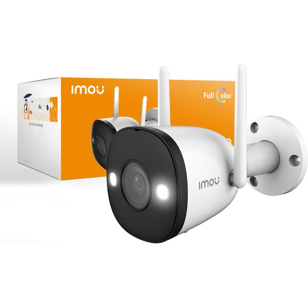 imou ipc-f22fep telecamera videosorveglianza ip camera wifi da interno e esterno capocorda parete 1920 x 1080 pixel - ipc-f22fep bullet 2