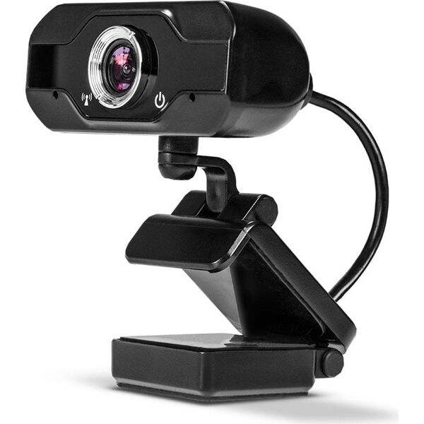 lindy 43300 webcam con microfono full hd usb 2.0 colore nero - 43300