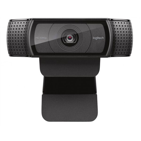 logitech 960-001055 web cam full hd 15 mpx video 720p,1080p messa a fuoco automatica compatibile windows / mac - 960-001055 c920