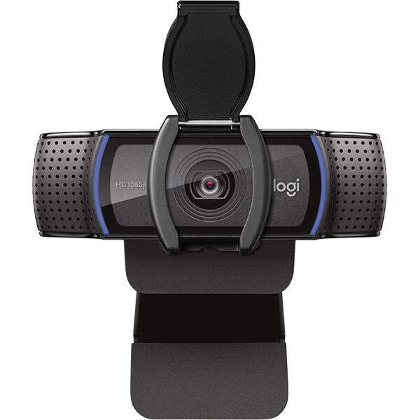 logitech 960-001252 webcam con microfono 1080 px autofocus colore nero - 960-001252 c920s hd pro