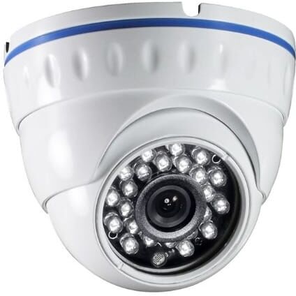 tecno 59118 telecamera videosorveglianza ip camera wifi da interno 2592 x 1944 pixel / dome 3.6mm / 5mp / 36led fino a 30 mt tc-5020-ip - 59118