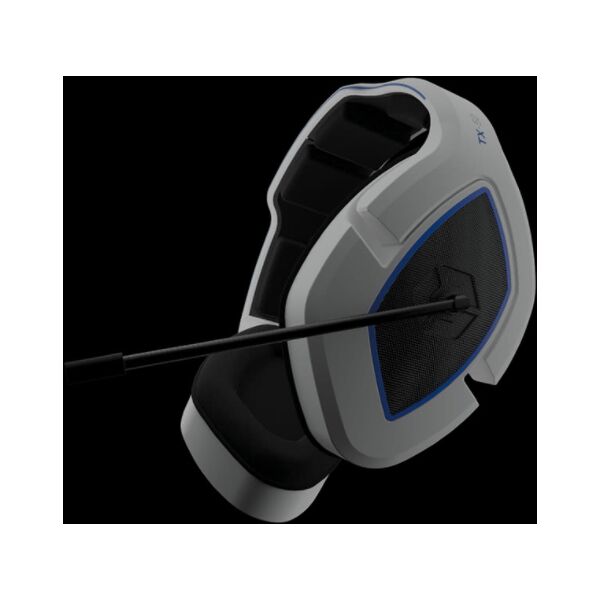 gioteck tx50ps5-11-mu cuffie gaming con microfono, con filo, antirumore, colore bianco/nero - tx50ps5-11-mu