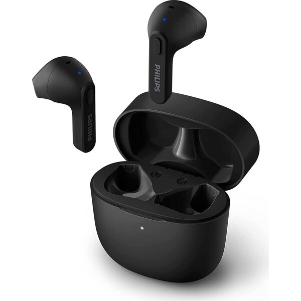 philips tat2236bk/00 cuffie bluetooth auricolari true wireless in-ear per musica e chiamate colore nero - tat2236bk/00