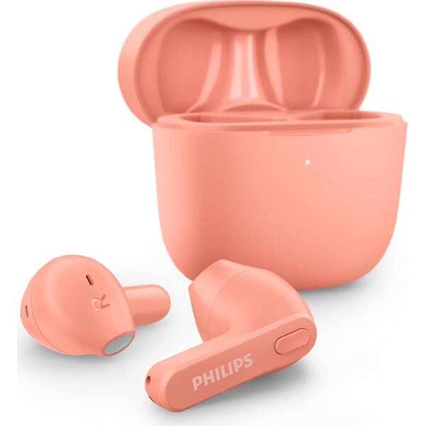 philips tat2236pk/00 cuffie bluetooth auricolari true wireless in-ear per musica e chiamate colore rosa - 2000 series