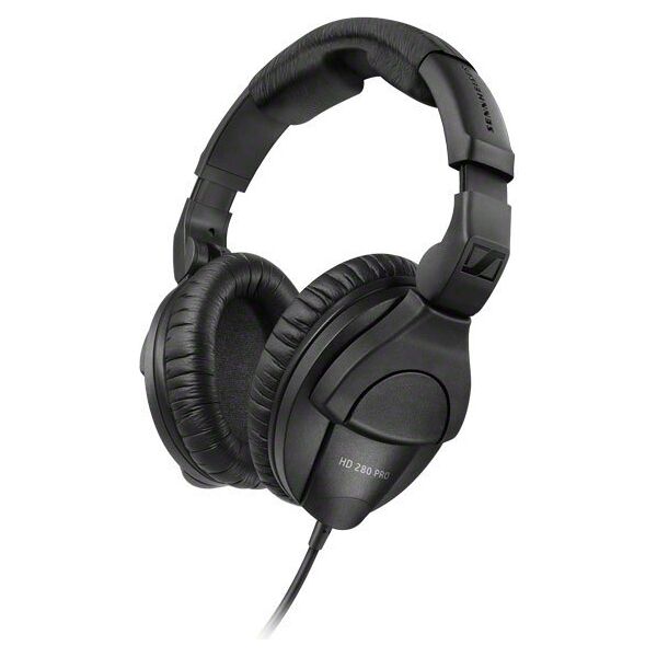 sennheiser hd 280 pro cuffie stereo mp3 ad archetto cuffie on ear con cavo pieghevoli colore nero - hd 280 pro