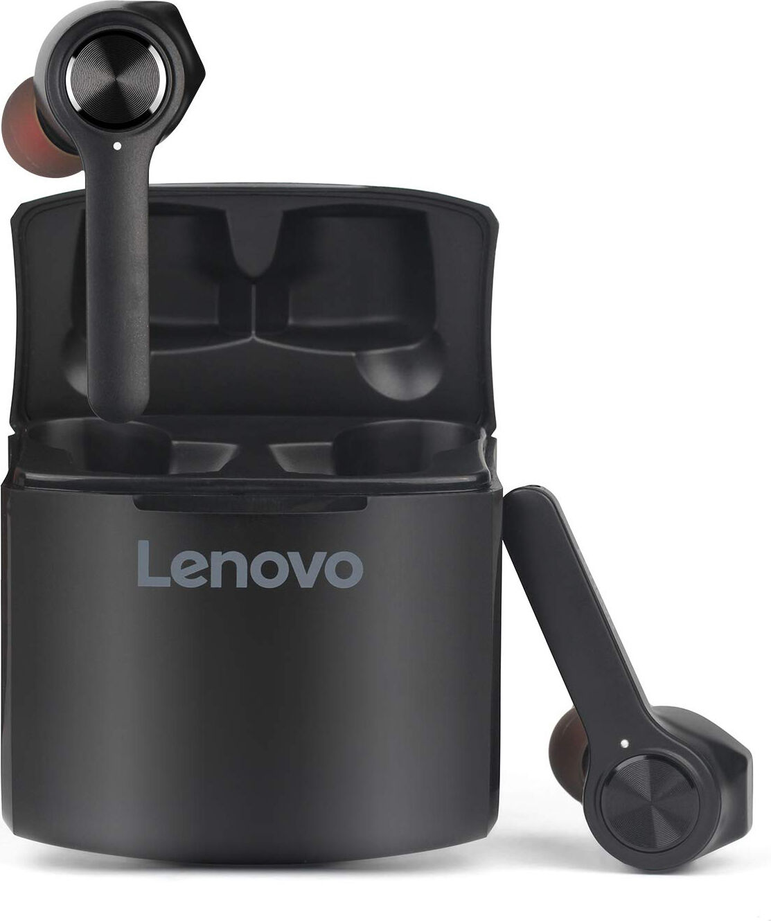 lenovo ht20 black auricolari bluetooth per smartphone stereo con custodia colore nero - ht20 black