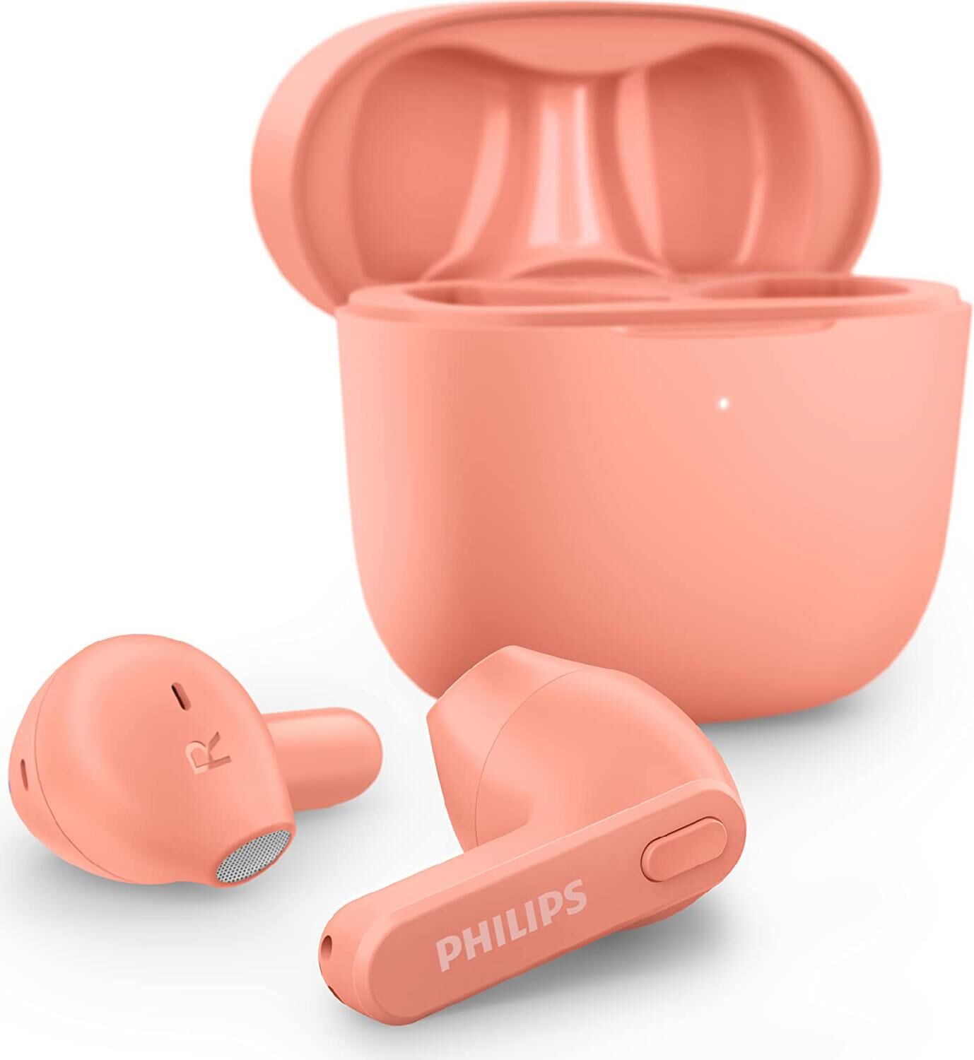 philips tat2236pk/00 cuffie bluetooth auricolari true wireless in-ear per musica e chiamate colore rosa - 2000 series