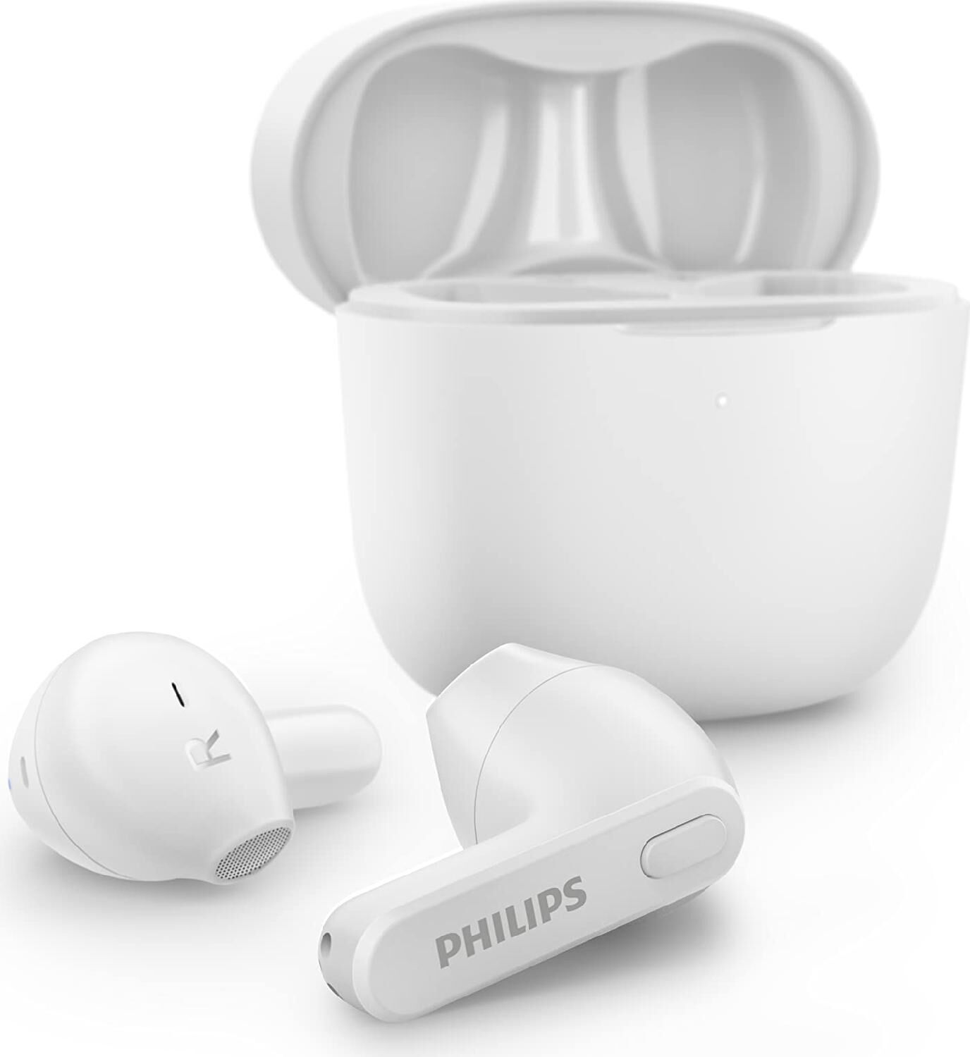 philips tat2236wt/00 cuffie bluetooth auricolari true wireless in-ear per musica e chiamate colore bianco - 2000 series