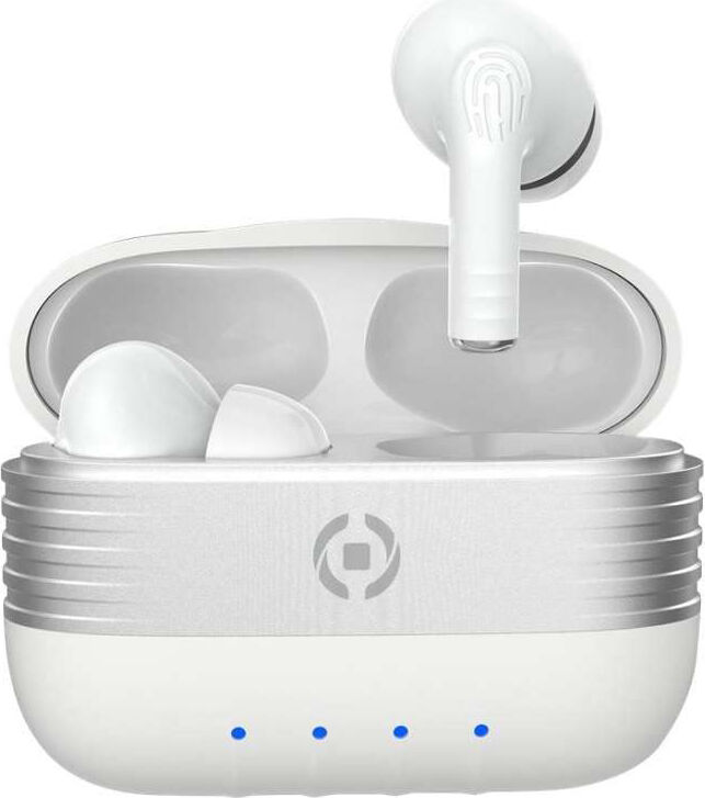 celly slim1wh cuffie bluetooth auricolari true wireless in-ear per musica e chiamate colore bianco - slim1wh