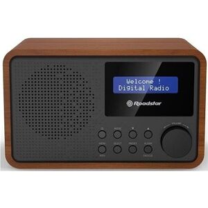Roadstar Hra-700d+/wd Radio Digitale Cassa Speaker Altopalante Radio Dab+ / Fm Colore Legno - Hra-700d+/wd