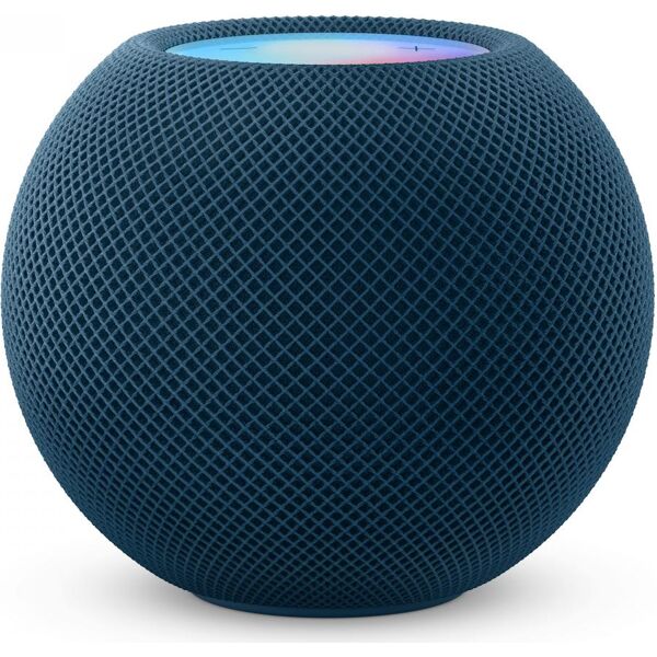 apple mj2c3sm/a homepod mini - assistente vocale domotica controllo vocale wifi speaker colore blu - mj2c3sm/a