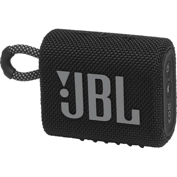 jbl go3blk cassa bluetooth altoparlante wireless speaker portatile potenza 4.2 watt usb colore nero - go 3 blk