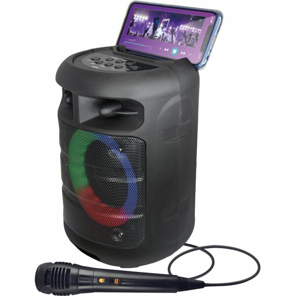 karma vortex 4 cassa bluetooth con microfono potenza 25 watt colore nero - vortex 4