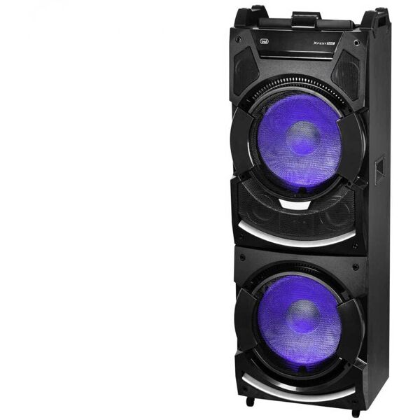 trevi xf4500dj cassa bluetooth sistema audio multimediale 2.1 usb karaoke luce led - xf4500dj