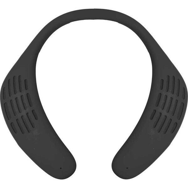 celly upneckbk cassa bluetooth portatile neck speaker da collo ricaricabile colore nero - upneckbk