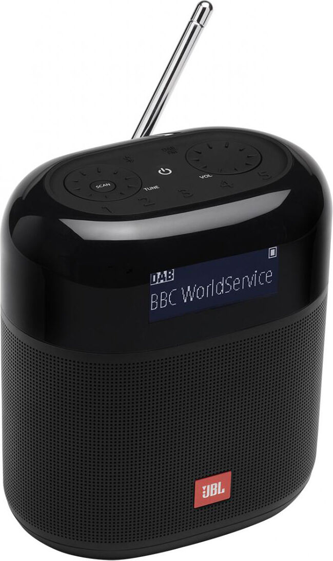 jbl tunerxl black diffusore tuner xl dab black bluetooth radio dab/dab+ rds 10w display ipx7 - tunerxl black