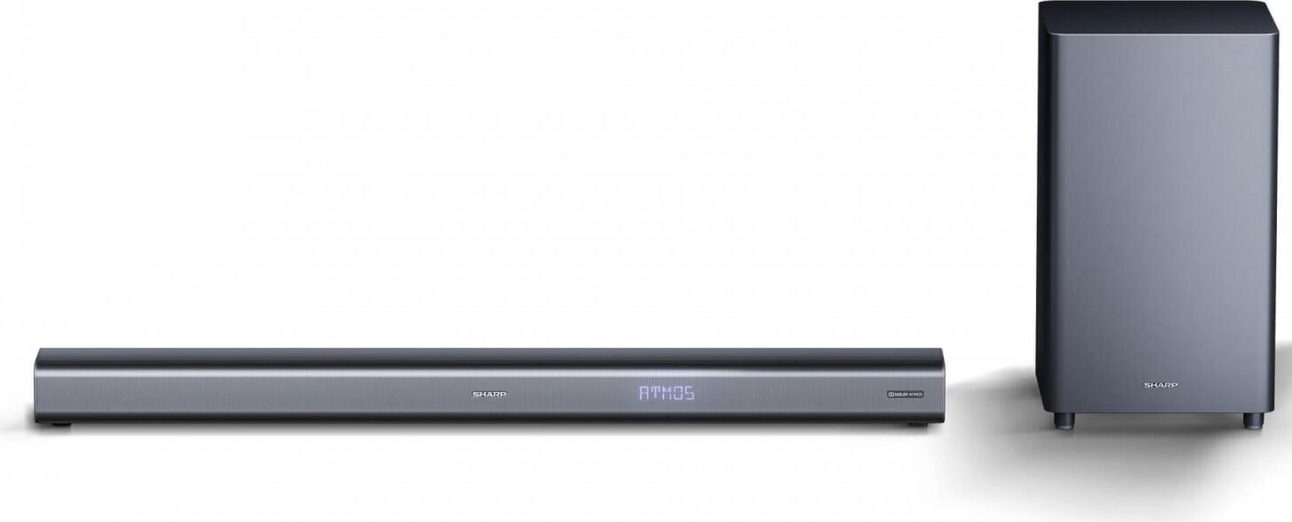 sharp ht-sbw460 soundbar 3.1 canali bluetooth con subwoofer potenza 440 watt wifi colore nero - ht-sbw460