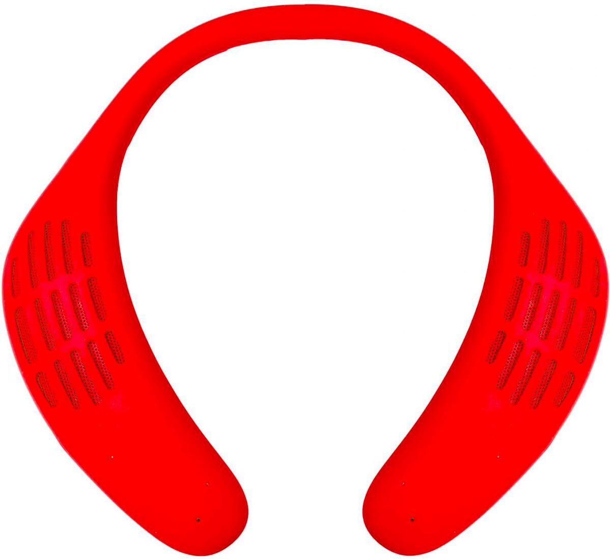 celly upneckrd cassa bluetooth portatile neck speaker da collo ricaricabile colore rosso - upneckrd