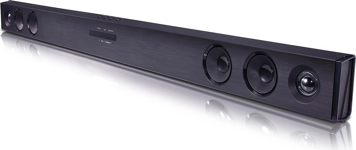 LG Sj3 Soundbar 2.1 Sistema Home Theatre Potenza 300 Watt Subwoofer Wireless Senza Fili Bluetooth Usb Colore Nero - Sj3