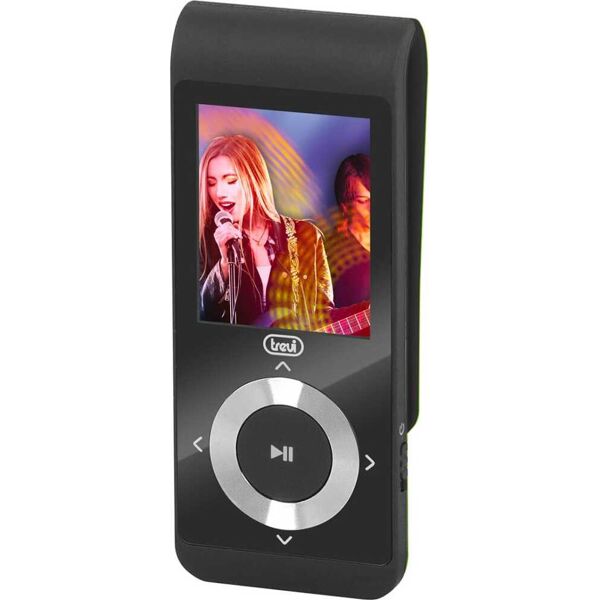 trevi 0m172800 lettore mp3 display lcd 1.8 radio fm + scheda 4 gb colore nero - 0m172800 - mpv 1728 sd