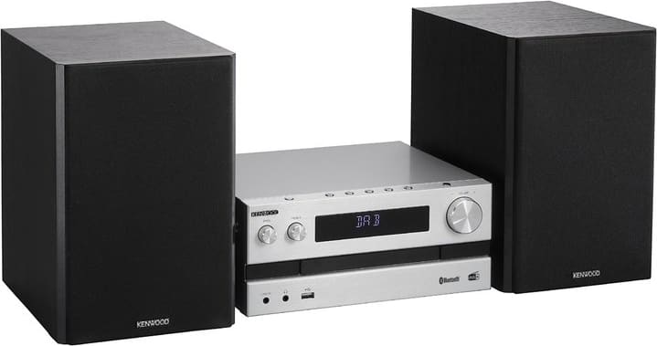 kenwood m-918dab micro hi fi bluetooth radio dab lettore mp3 / cd potenza 100 watt usb colore nero - m918dab